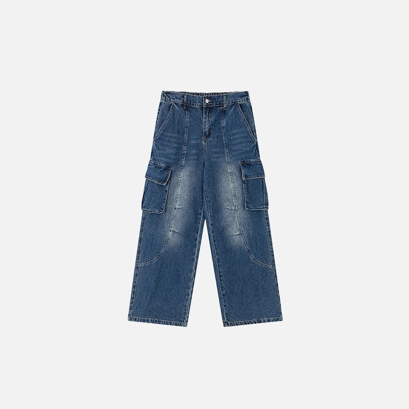 Explorer's Cargo Denim Jeans