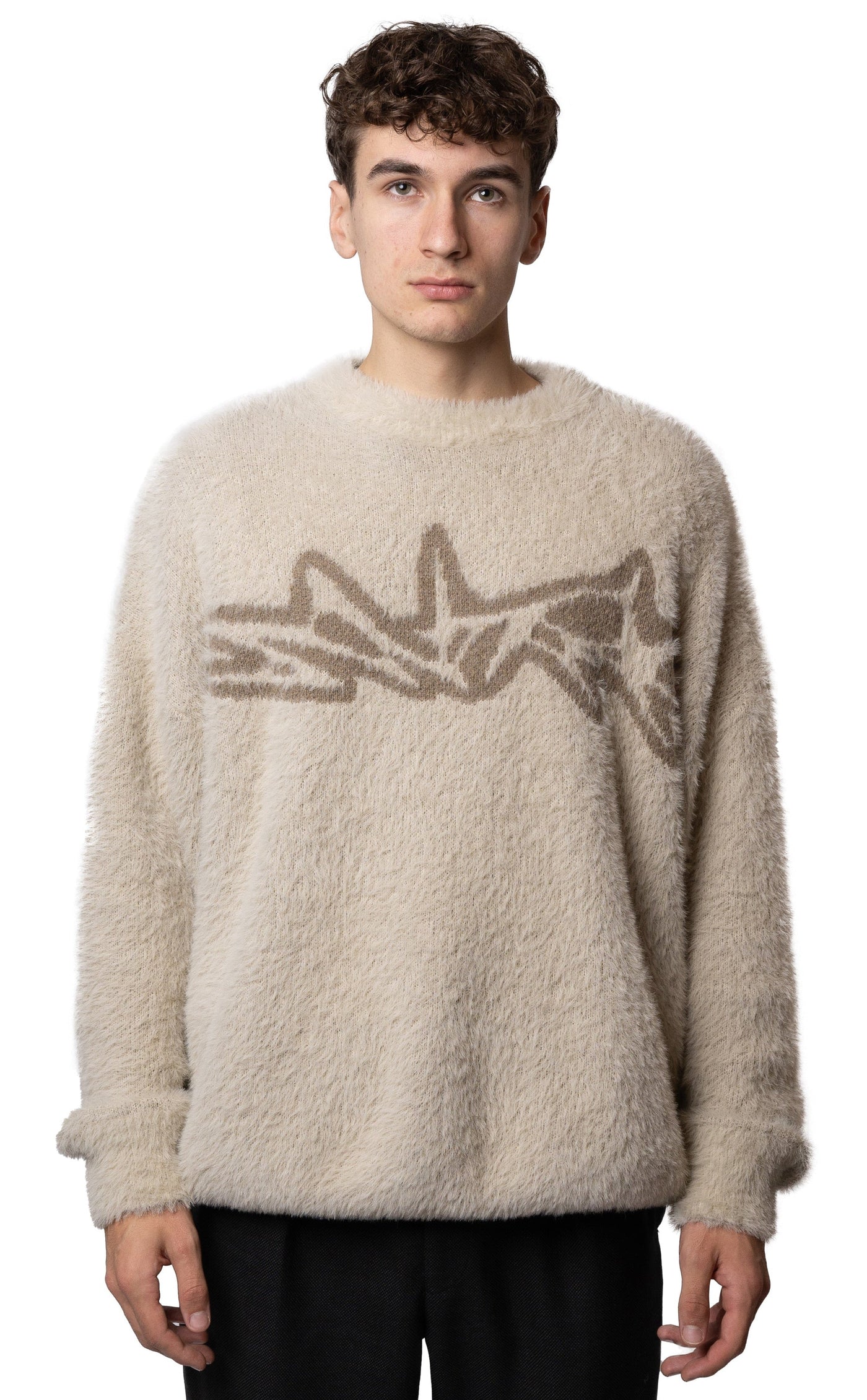 Tribal Sweater beige