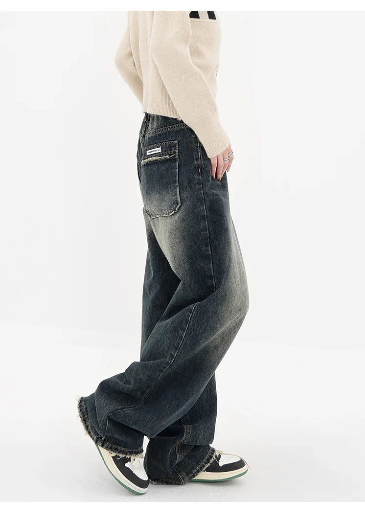 Stone Wide-Leg Women's Jeans