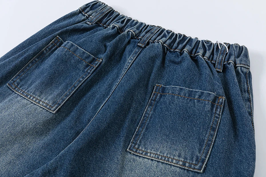 Explorer's Cargo Denim Jeans