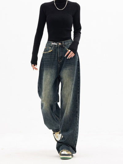 Vintage High Waist Women's Jeans