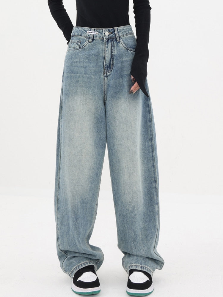 High Waist Vintage BF Jeans